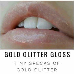 Gold Glitter Gloss