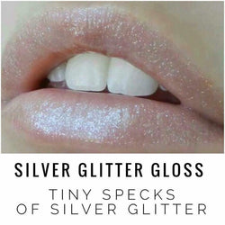 Silver Glitter Gloss